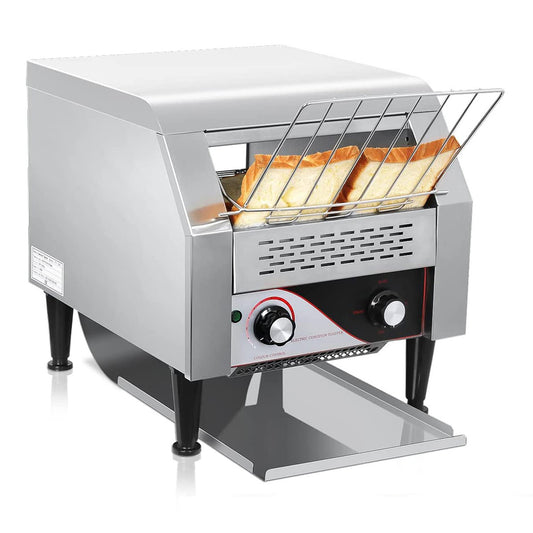 Commercial Countertop Conveyor Toaster Toasting Bread Bagels 300 Slices Per Hour